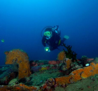 Scuba Diving in Sangat Island